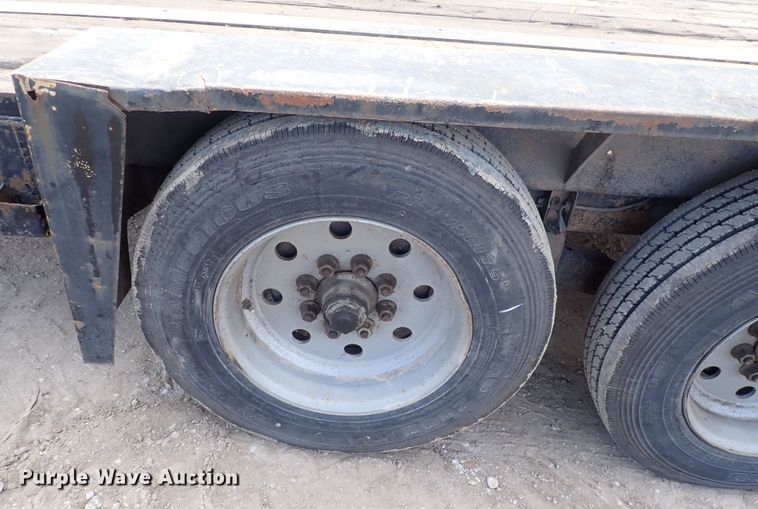 image for item DQ4941 1998 Kiefer  equipment trailer