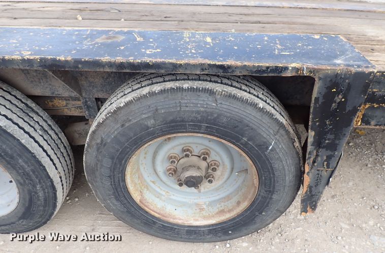 image for item DQ4941 1998 Kiefer  equipment trailer