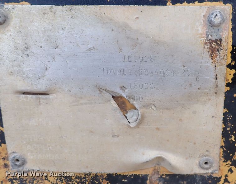 image for item DQ4941 1998 Kiefer  equipment trailer