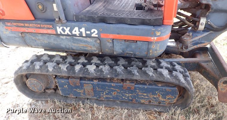 image for item DQ4949 1998 Kubota KX41-2  mini excavator
