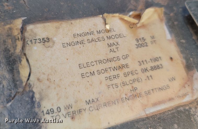 image for item DR3353 2008 Caterpillar D6T XL  dozer