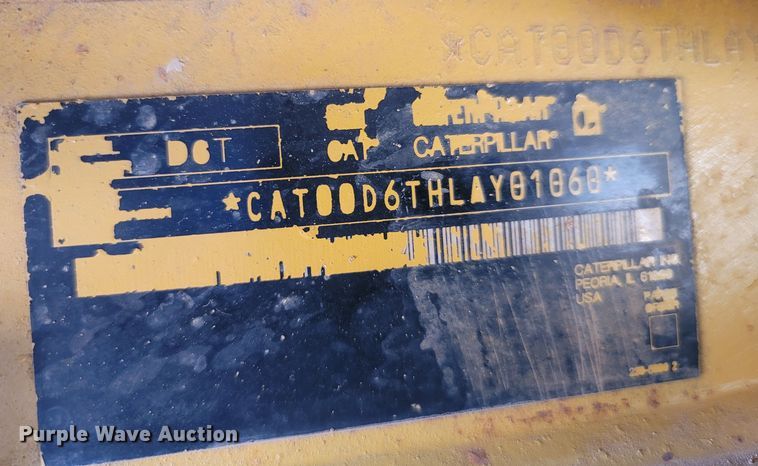 image for item DR3353 2008 Caterpillar D6T XL  dozer