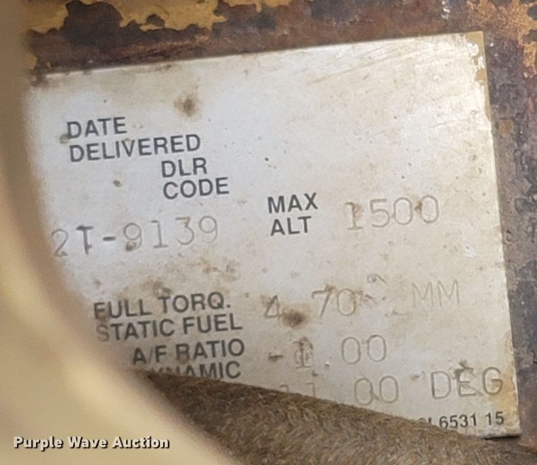 image for item DR3356 2000 Caterpillar D250E Series II  haul truck