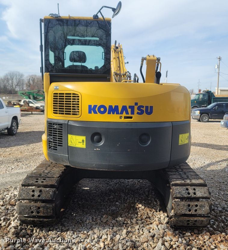 image for item DR3368 2013 Komatsu PC88MR-8  mini excavator