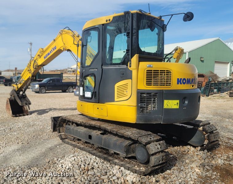 image for item DR3368 2013 Komatsu PC88MR-8  mini excavator
