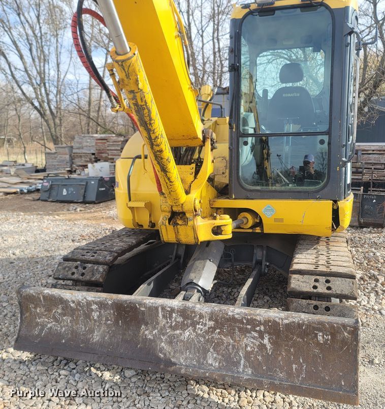 image for item DR3368 2013 Komatsu PC88MR-8  mini excavator