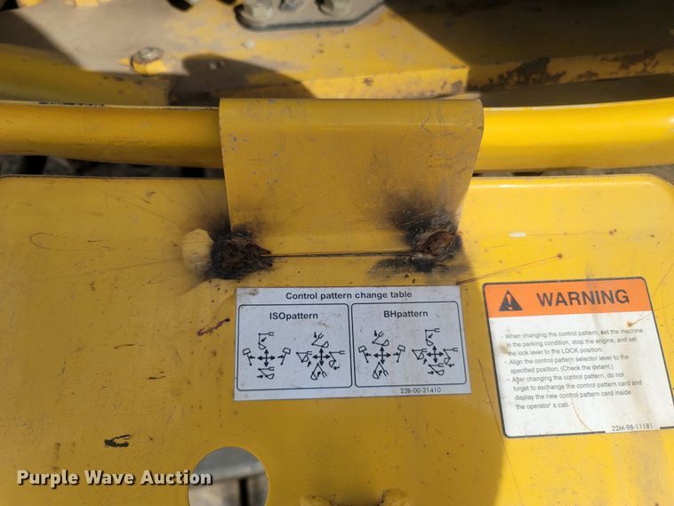 image for item DR3368 2013 Komatsu PC88MR-8  mini excavator