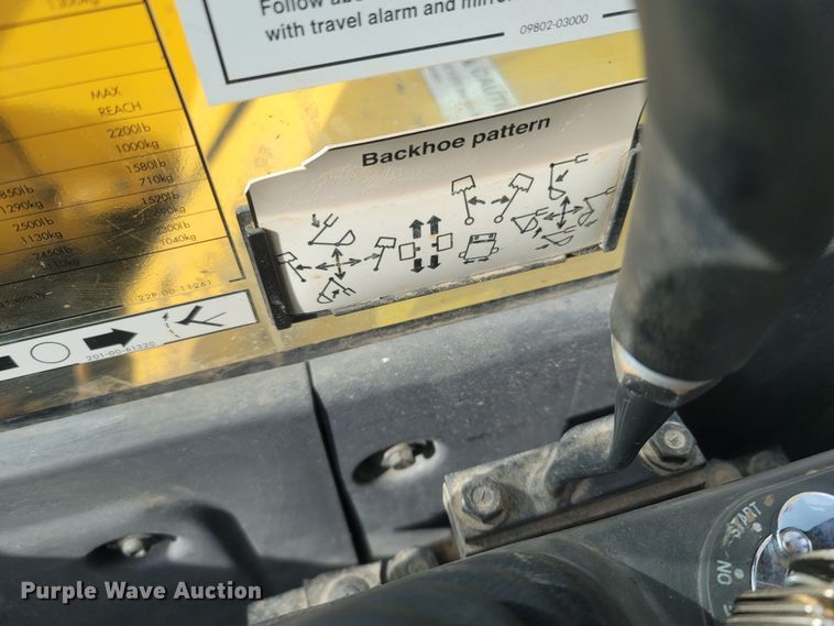 image for item DR3368 2013 Komatsu PC88MR-8  mini excavator