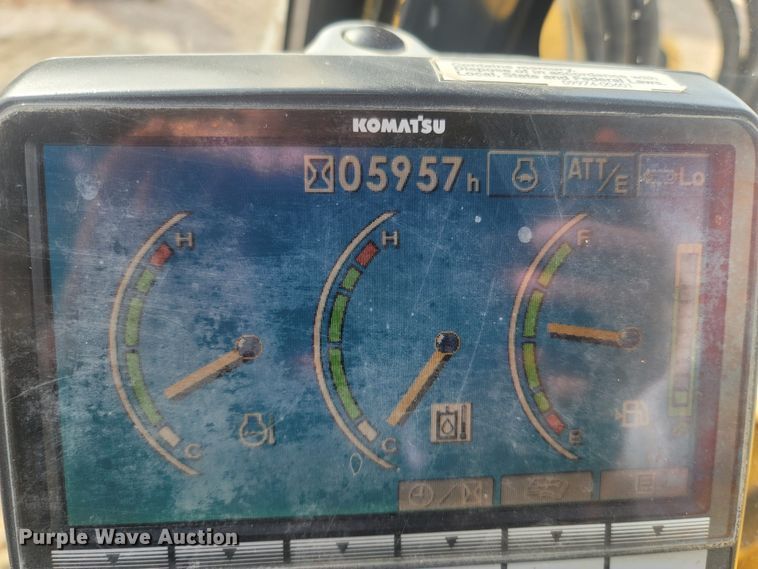 image for item DR3368 2013 Komatsu PC88MR-8  mini excavator