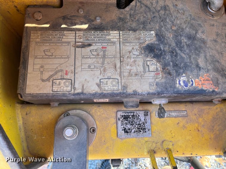 image for item DR7357 Wacker RT820  trench compactor
