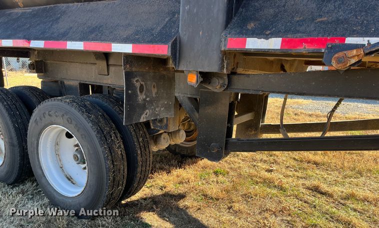 image for item DR7360 1996 Western  end dump trailer