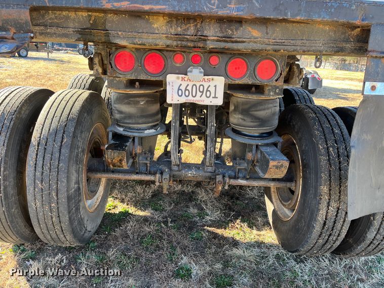 image for item DR7360 1996 Western  end dump trailer