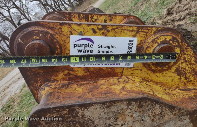 image for item DR8036 (2) excavator buckets