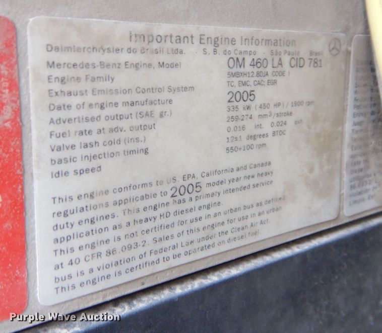 image for item DS1492 2006 Sterling L9500  ready mix truck