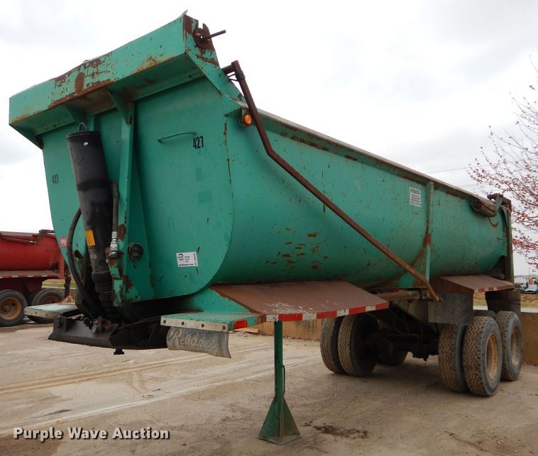 image for item DS6294 1997 Reliance  end dump trailer