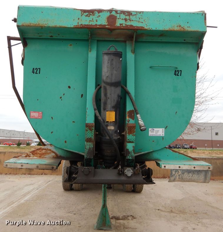 image for item DS6294 1997 Reliance  end dump trailer