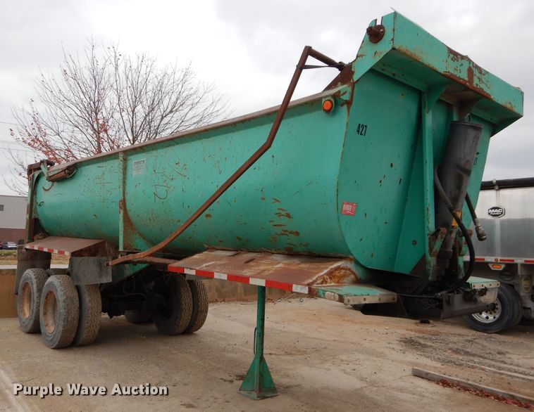image for item DS6294 1997 Reliance  end dump trailer