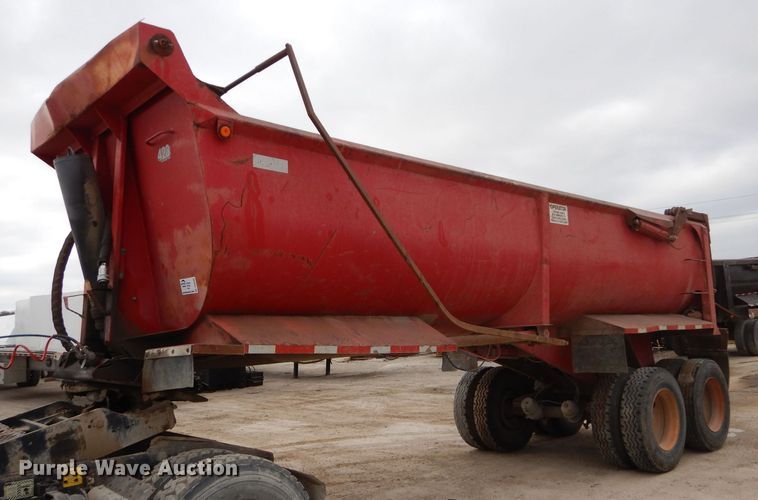 image for item DS6295 1996 Reliance  end dump trailer