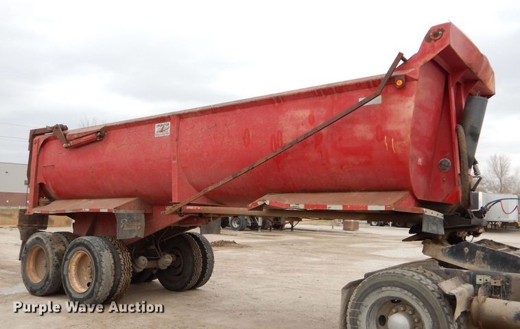 image for item DS6295 1996 Reliance  end dump trailer