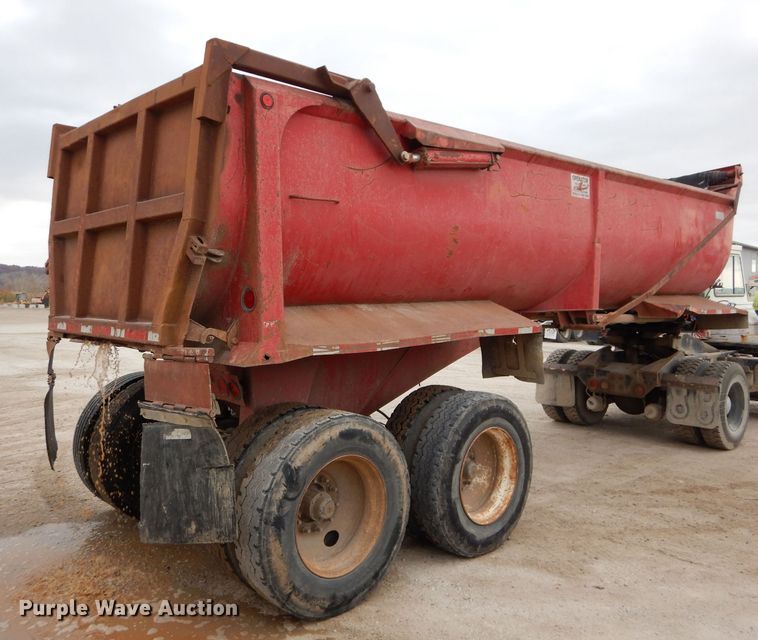 image for item DS6295 1996 Reliance  end dump trailer