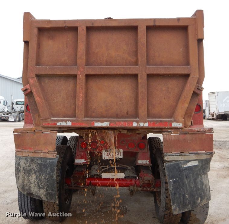 image for item DS6295 1996 Reliance  end dump trailer