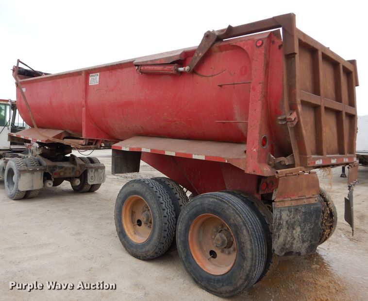 image for item DS6295 1996 Reliance  end dump trailer