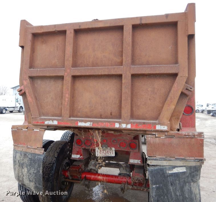 image for item DS6295 1996 Reliance  end dump trailer