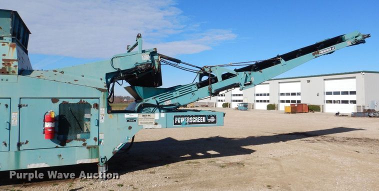 image for item DS8247 2007 Powerscreen Phoenix 3300  trommel screen