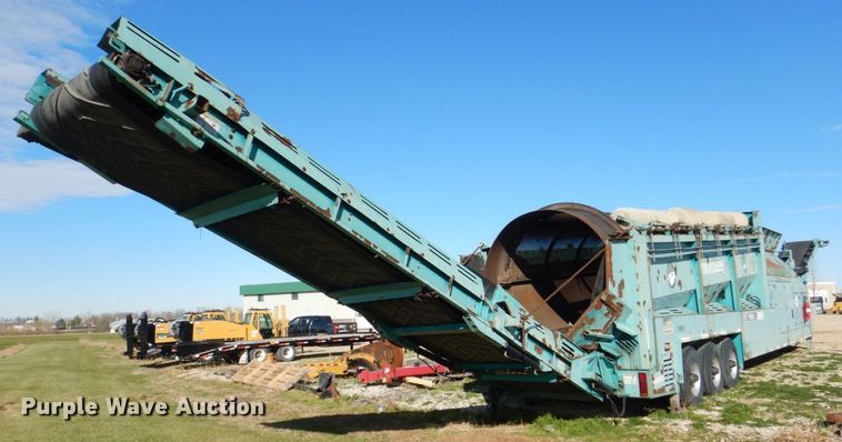 image for item DS8247 2007 Powerscreen Phoenix 3300  trommel screen