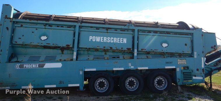 image for item DS8247 2007 Powerscreen Phoenix 3300  trommel screen
