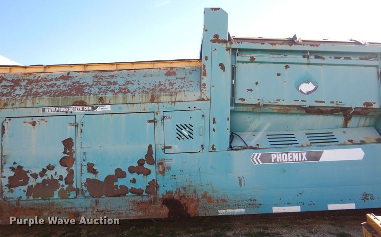 image for item DS8247 2007 Powerscreen Phoenix 3300  trommel screen