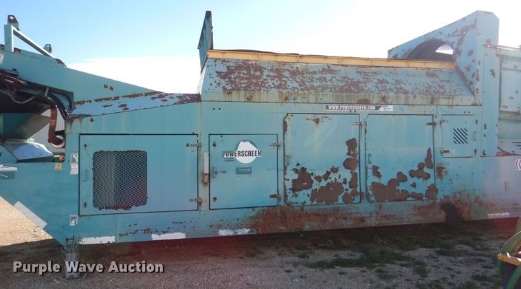 image for item DS8247 2007 Powerscreen Phoenix 3300  trommel screen