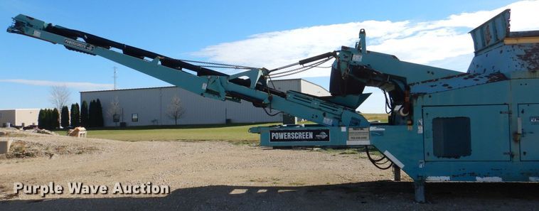 image for item DS8247 2007 Powerscreen Phoenix 3300  trommel screen