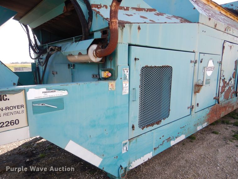 image for item DS8247 2007 Powerscreen Phoenix 3300  trommel screen
