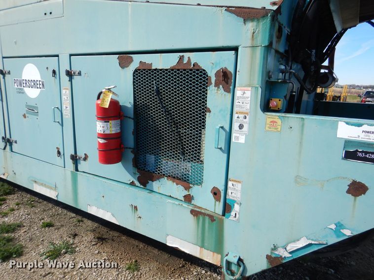 image for item DS8247 2007 Powerscreen Phoenix 3300  trommel screen