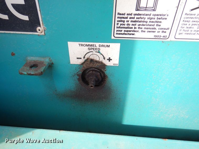 image for item DS8247 2007 Powerscreen Phoenix 3300  trommel screen