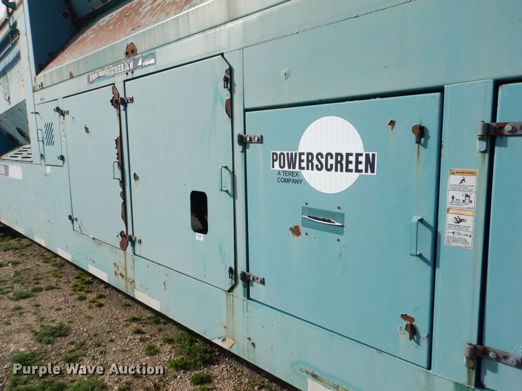 image for item DS8247 2007 Powerscreen Phoenix 3300  trommel screen