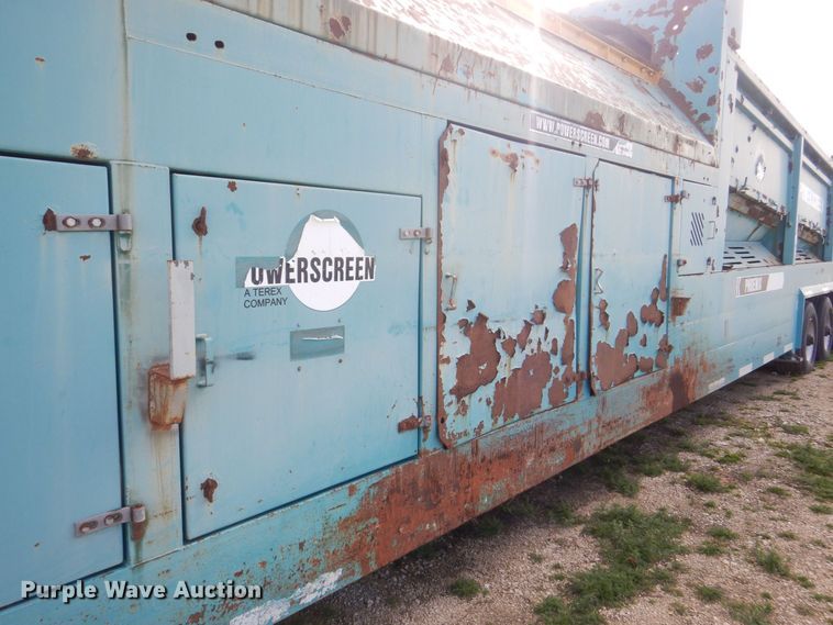 image for item DS8247 2007 Powerscreen Phoenix 3300  trommel screen