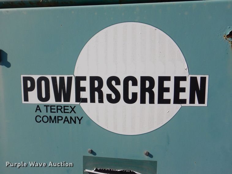 image for item DS8247 2007 Powerscreen Phoenix 3300  trommel screen