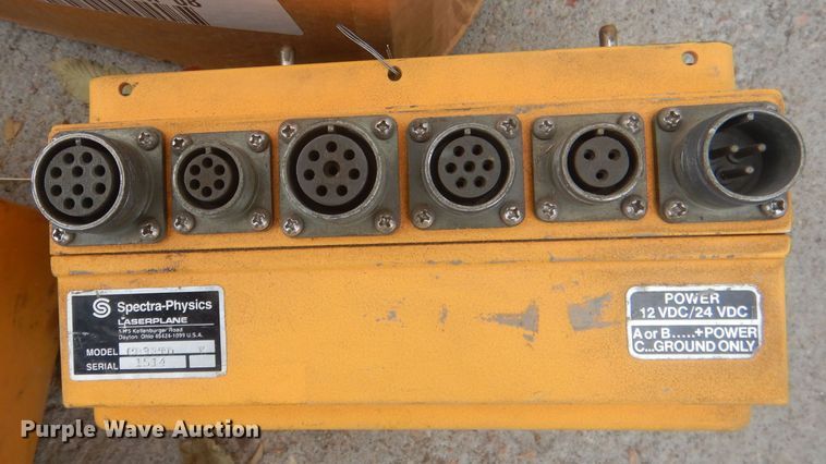 image for item HQ9528 (2) Spectra Physics Laser Plane laser levels