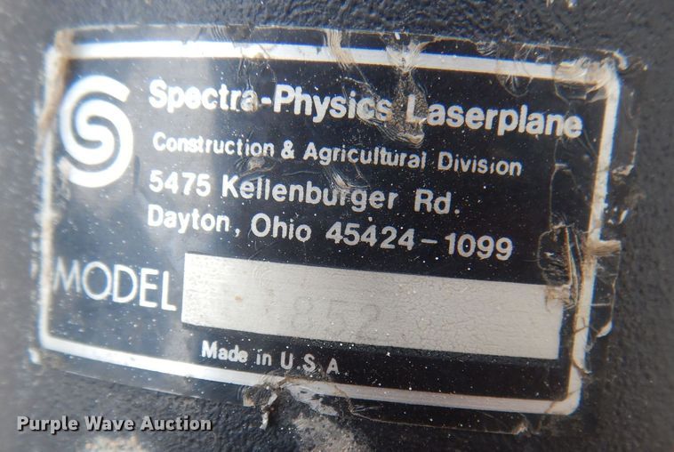 image for item HQ9528 (2) Spectra Physics Laser Plane laser levels