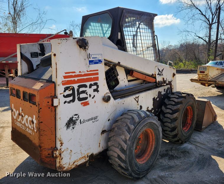 image for item JB9761 1999 Bobcat 963  skid steer loader