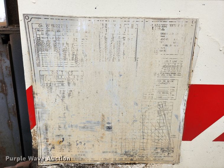 image for item JB9782 Terex LCD150  crane