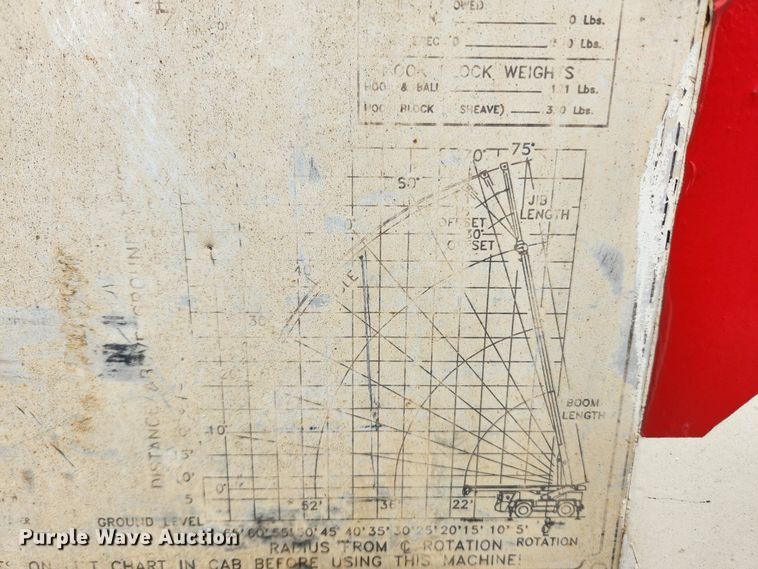 image for item JB9782 Terex LCD150  crane