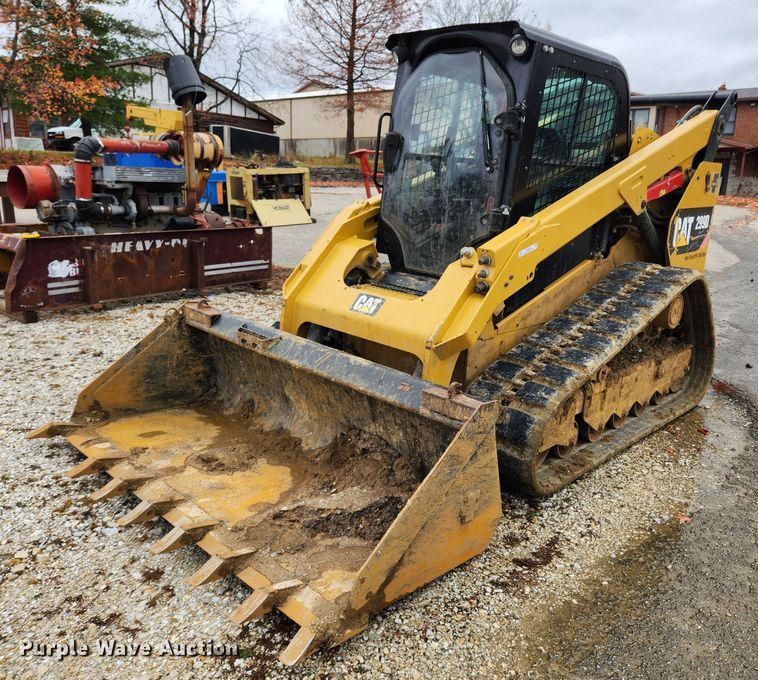 image for item JB9787 2015 Caterpillar 299D  tracked skid steer loader