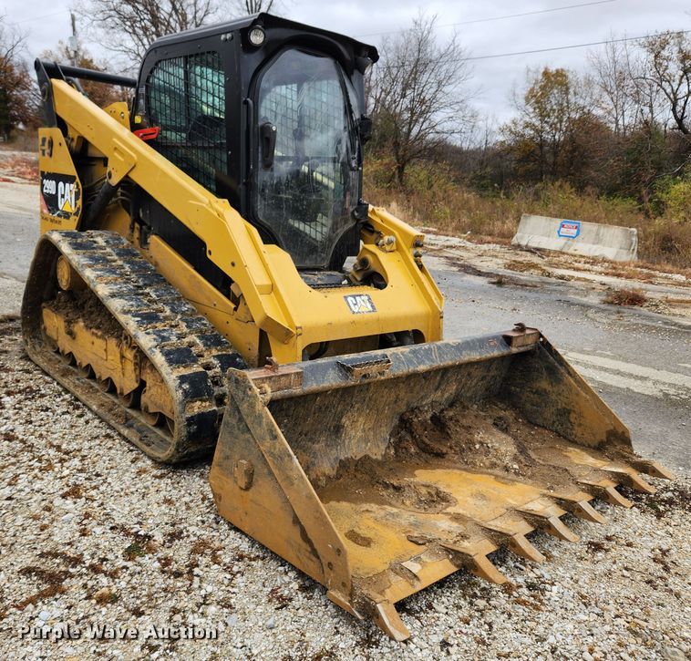 image for item JB9787 2015 Caterpillar 299D  tracked skid steer loader