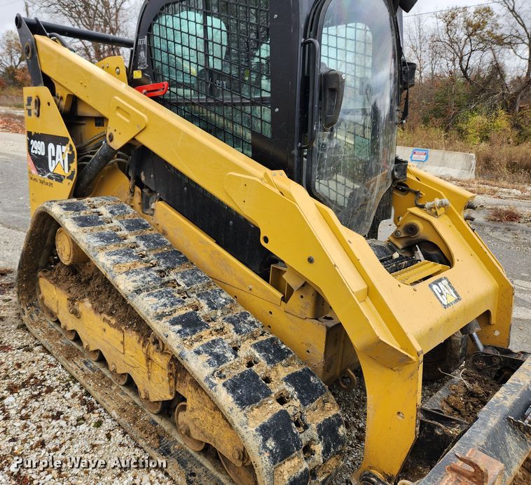 image for item JB9787 2015 Caterpillar 299D  tracked skid steer loader
