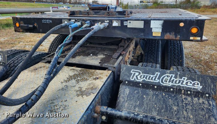 image for item JB9788 2008 Trail King TK110HT-443  drop deck trailer