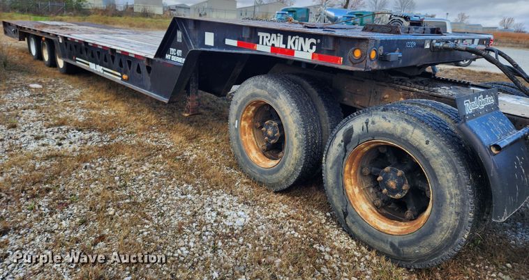 image for item JB9788 2008 Trail King TK110HT-443  drop deck trailer