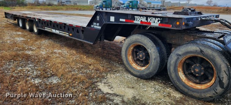 image for item JB9788 2008 Trail King TK110HT-443  drop deck trailer